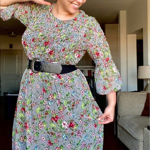PLUS SIZE 🌹 FLORAL MAXI DRESS